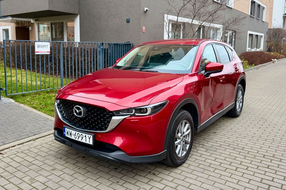 Mazda CX-5 Faktura VAT23%, Salon POLSKA, Lakier Trójwarstwowy Soul Red Cristal