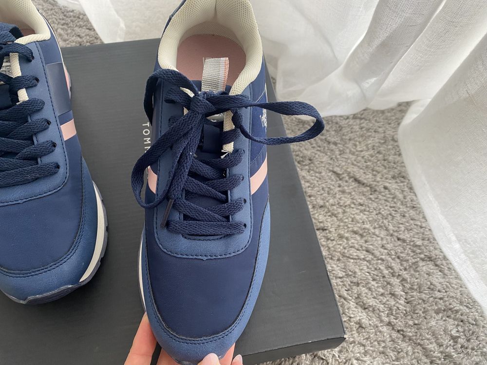 buty adidasy Polo Nylon eco 37 granatowe nowe z metkami