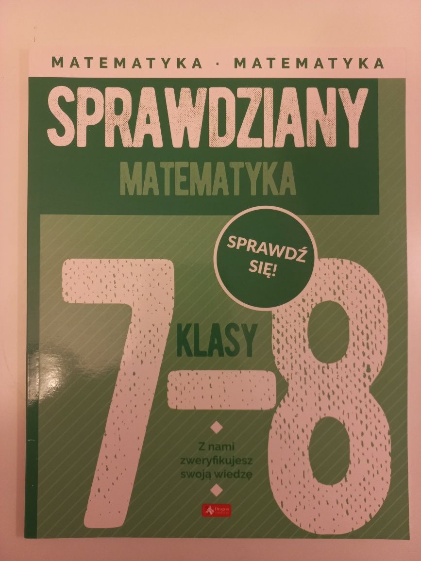 Sprawdziany matematyka klasy 7-8