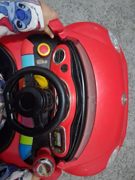 Andador bebé vermelho