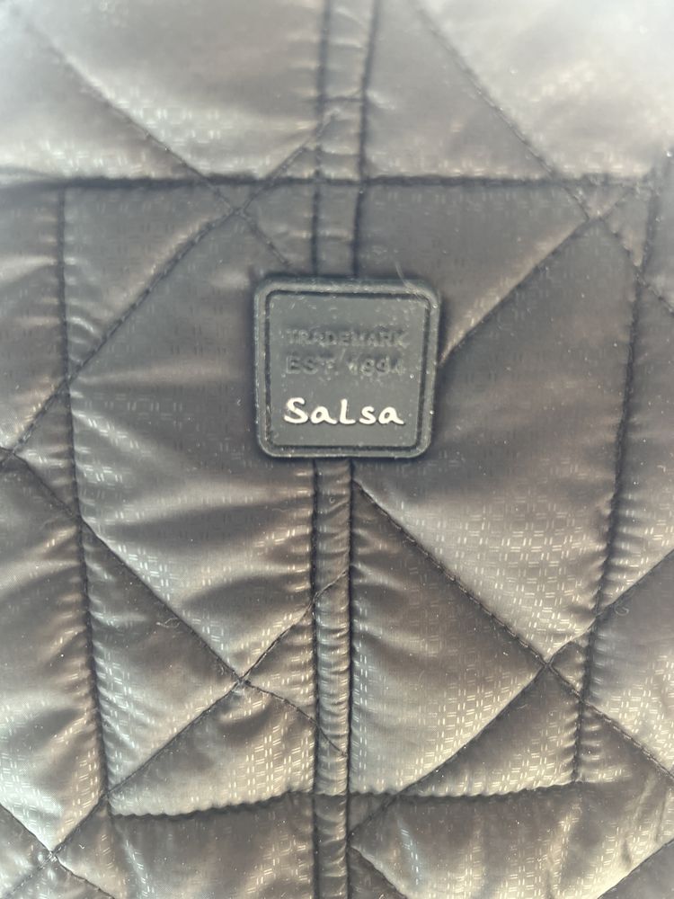 Casaco salsa azul escuro