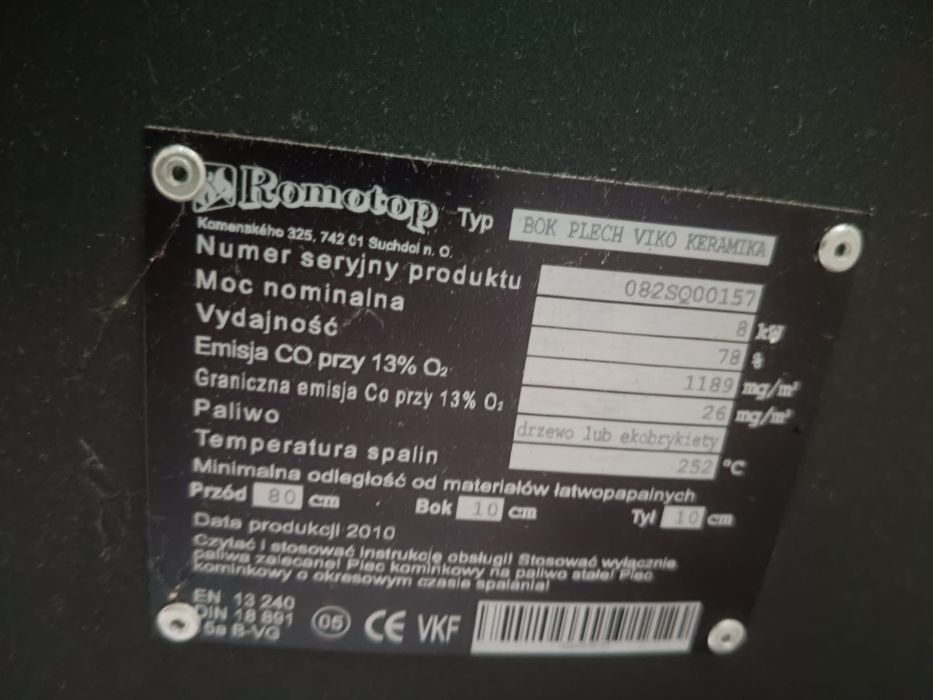 Koza kominek piecyk.Piec kominek koza wolnostojący