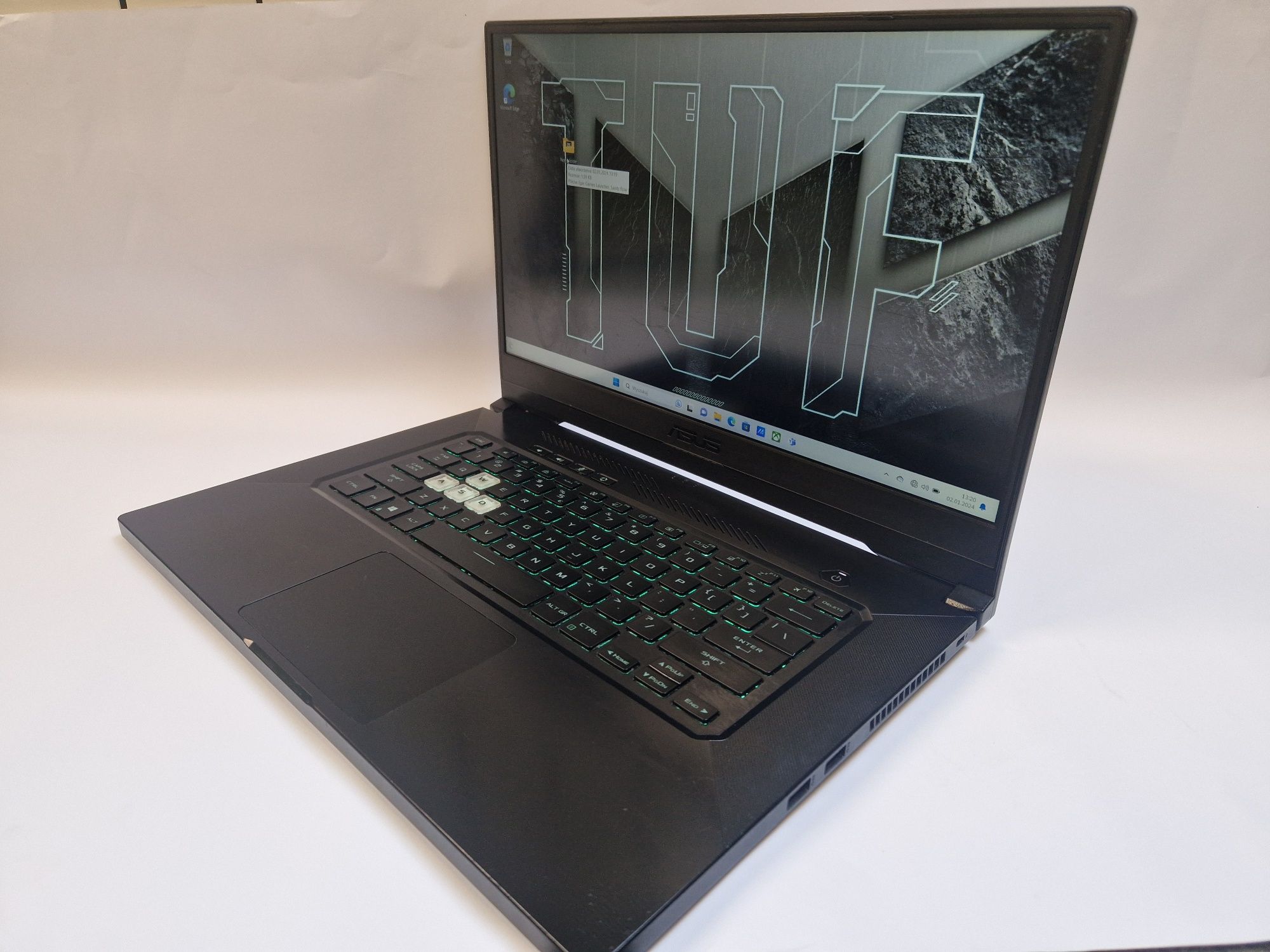 Asus TUF F15 Rtx 3060 i7 11gen 1.5t 16GB RAM