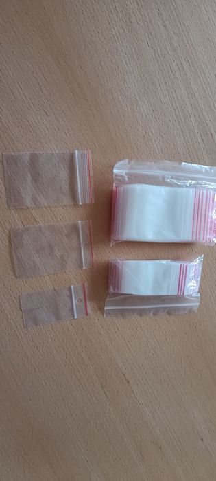 woreczki strunowe różne rozmiary 1300 sztuk, nowe