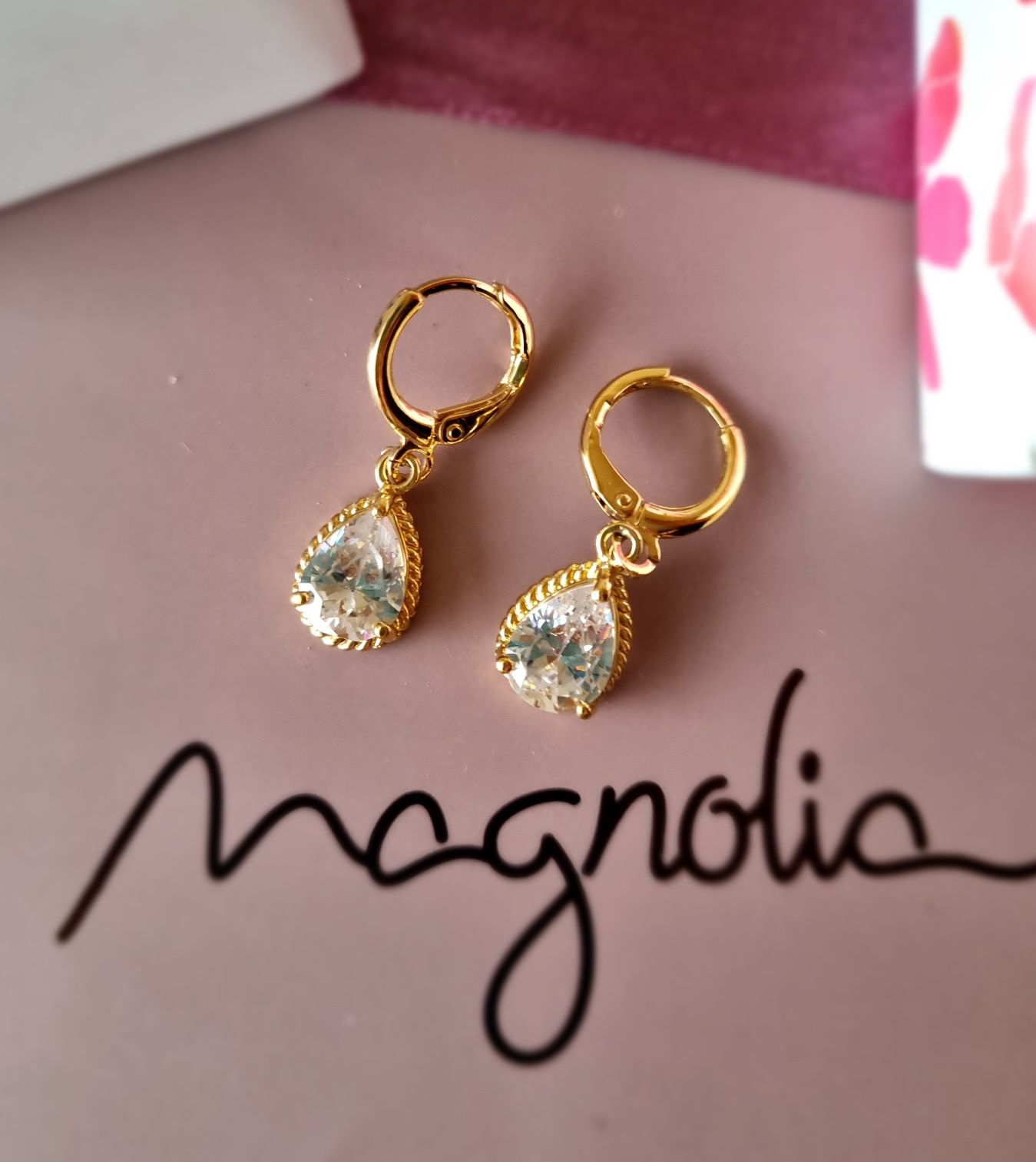 Brincos Magnolia Jewelry, NOVOS