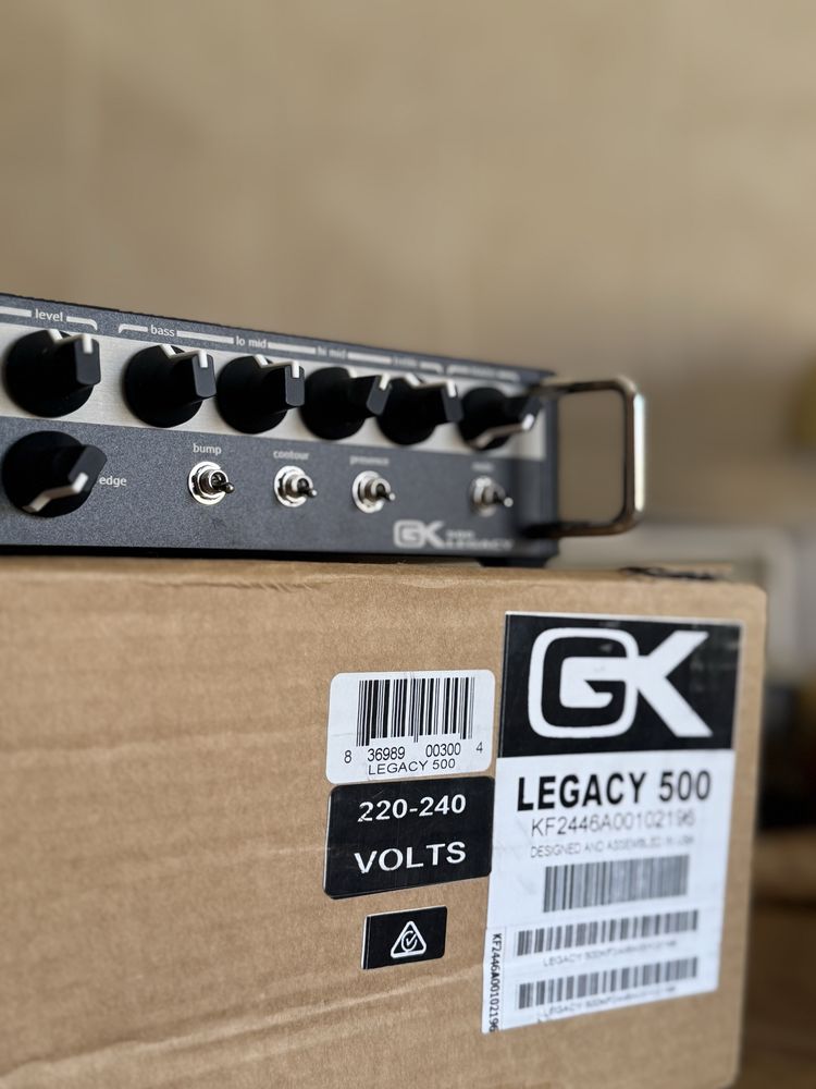 Cabeça de baixo GK Legacy 500