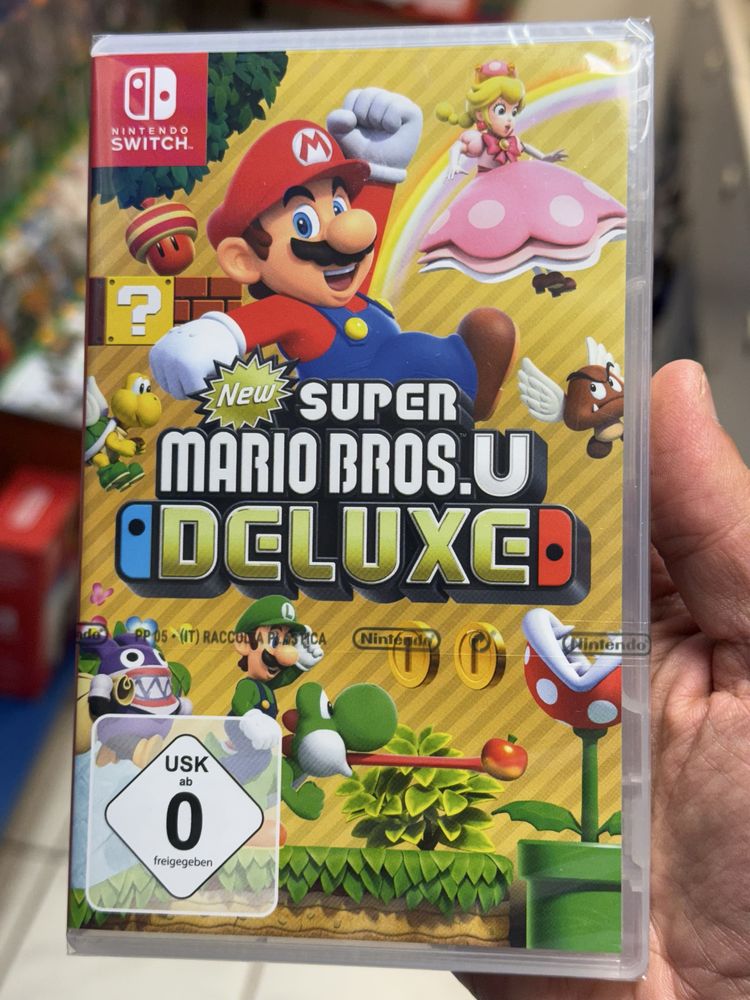 New Super Mario Bros. U Deluxe / Nowa w folii / Switch **Sklep Bytom