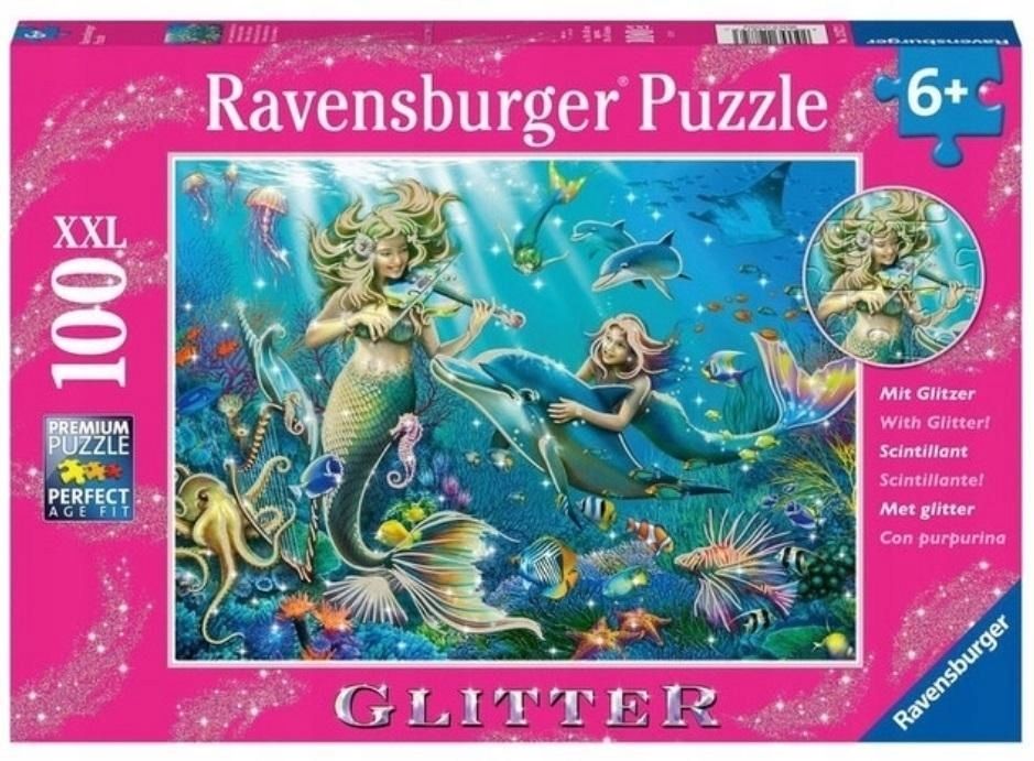 Puzzle 100 Podwodne Piękności, Ravensburger