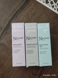 Nacomi kwas salicylowy, retinol, niacynamid