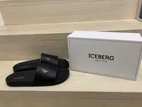 ICEBERG markowe meskie klapki Black roz.46