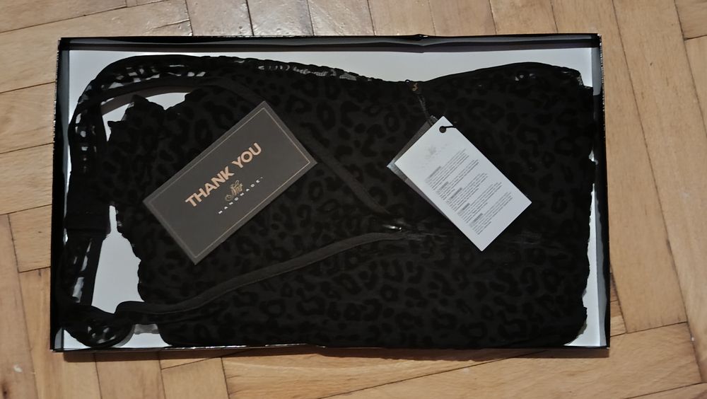 Комбінезон Noir Handmade Boudoir Stories F286 з леопардовим принтом