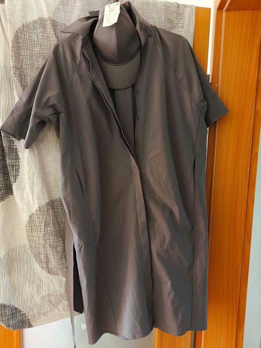 Zestaw Nowa sukienka z paskiem + Nowa czapka z daszkiem