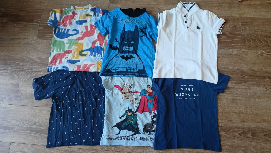 T-shirty chłopięce r.122