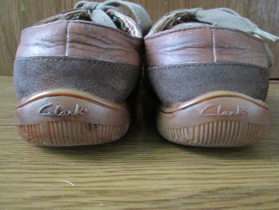 Спортивні мокасіни "Clarks".23см. Шкіра