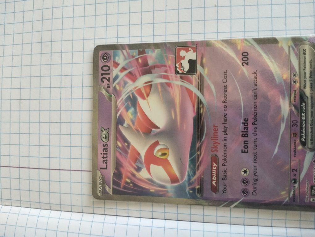 Latias ex prize pack series 7
