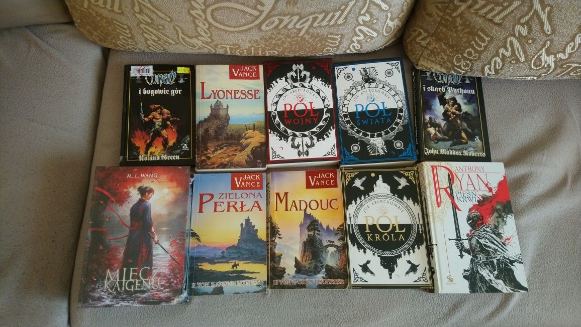 Zestaw 10 książek Fantasy