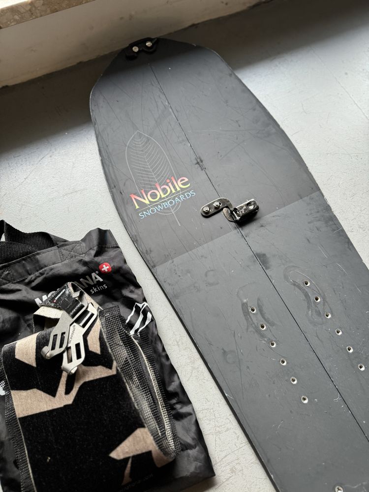 Splitboard nobile n7 152 + foki montana