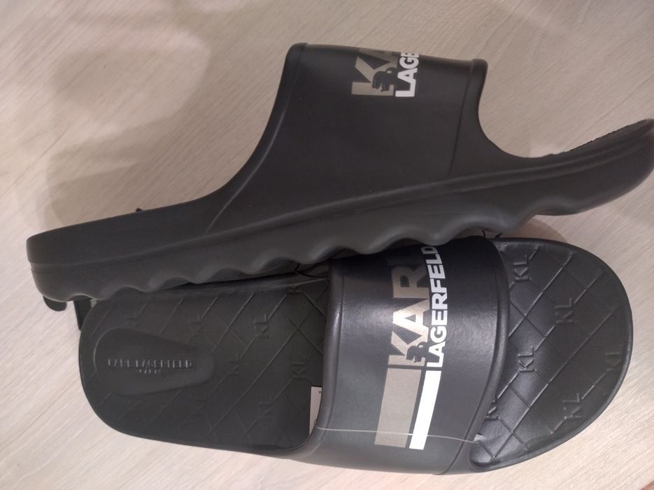 Нові чоловічі шльопки Karl Lagerfeld. Оригінал 10us на ступню 29см