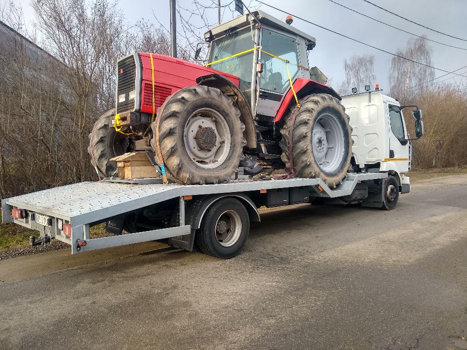 Transport laweta autolaweta traktory maszyny koparki 7 i 14 ton