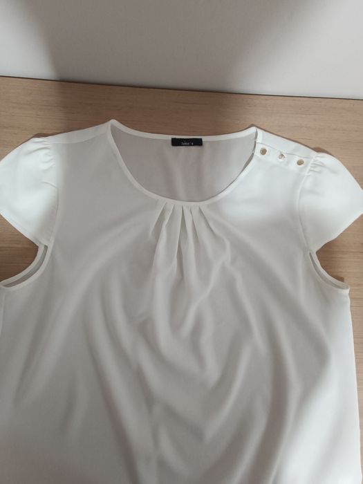 Elegancka biała bluzka firmy Jake's nowa rozmiar 44/46
