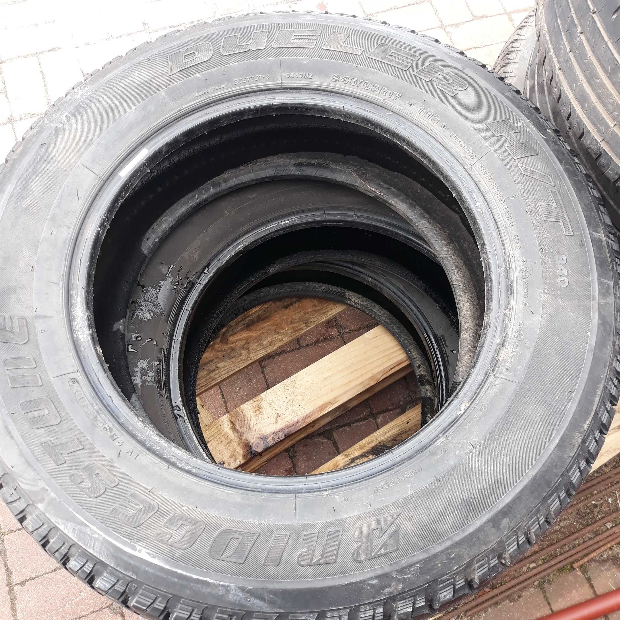 Opony letnie bridgestone 245/65 r 17