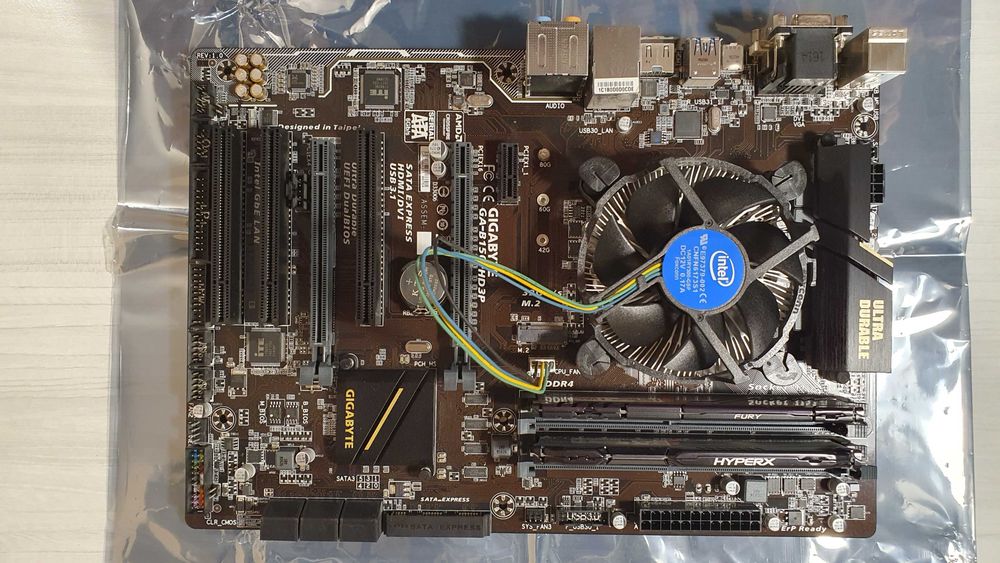 Intel Colre I5-6500 + материнська плата socket 1151 + память DDR4