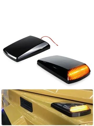 Кришки стекла передних поворотников Mercedes G class W463 Гелик