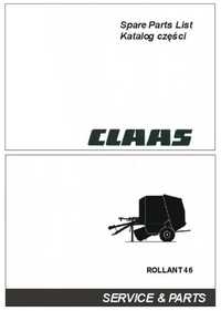 Katalog części Claas ROLLANT 46