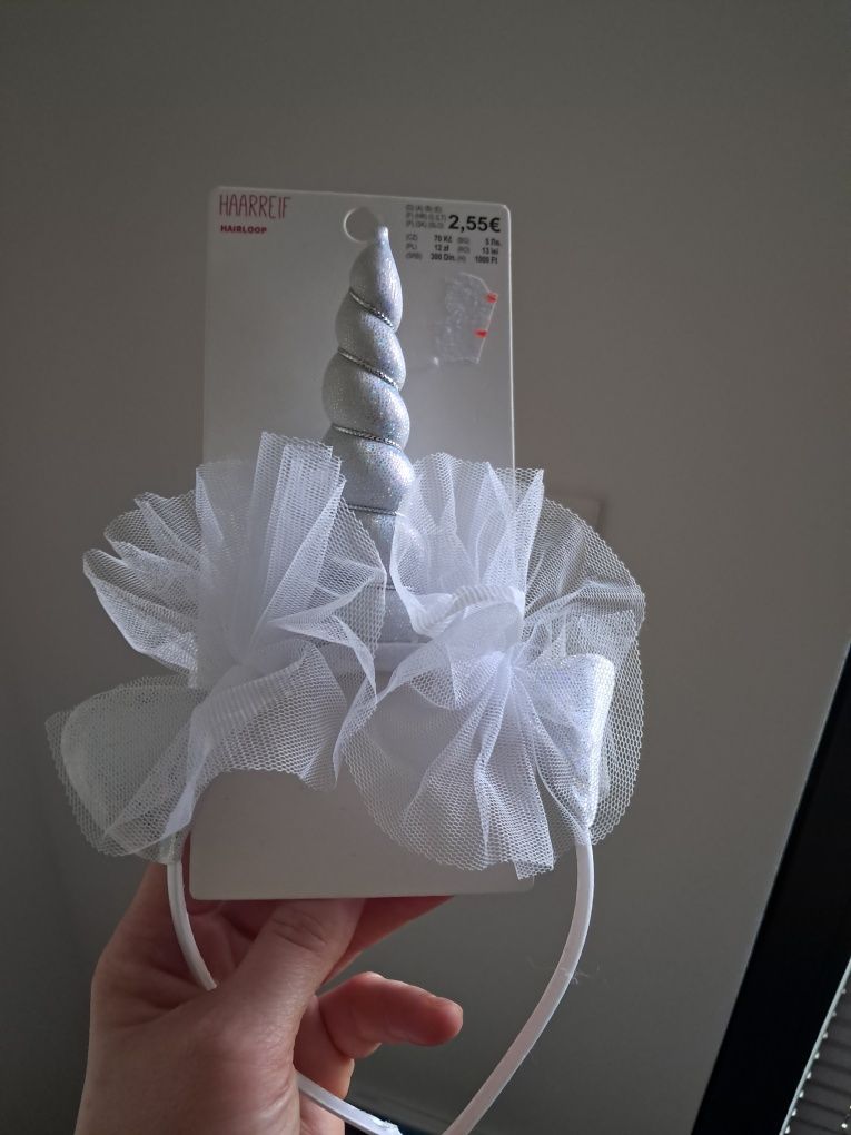 Nowa opaska jednorożec unicorn