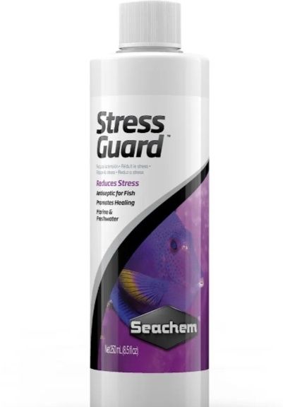 Stress guard seachem condicionador para peixes 
Stress guard 100ml. 7