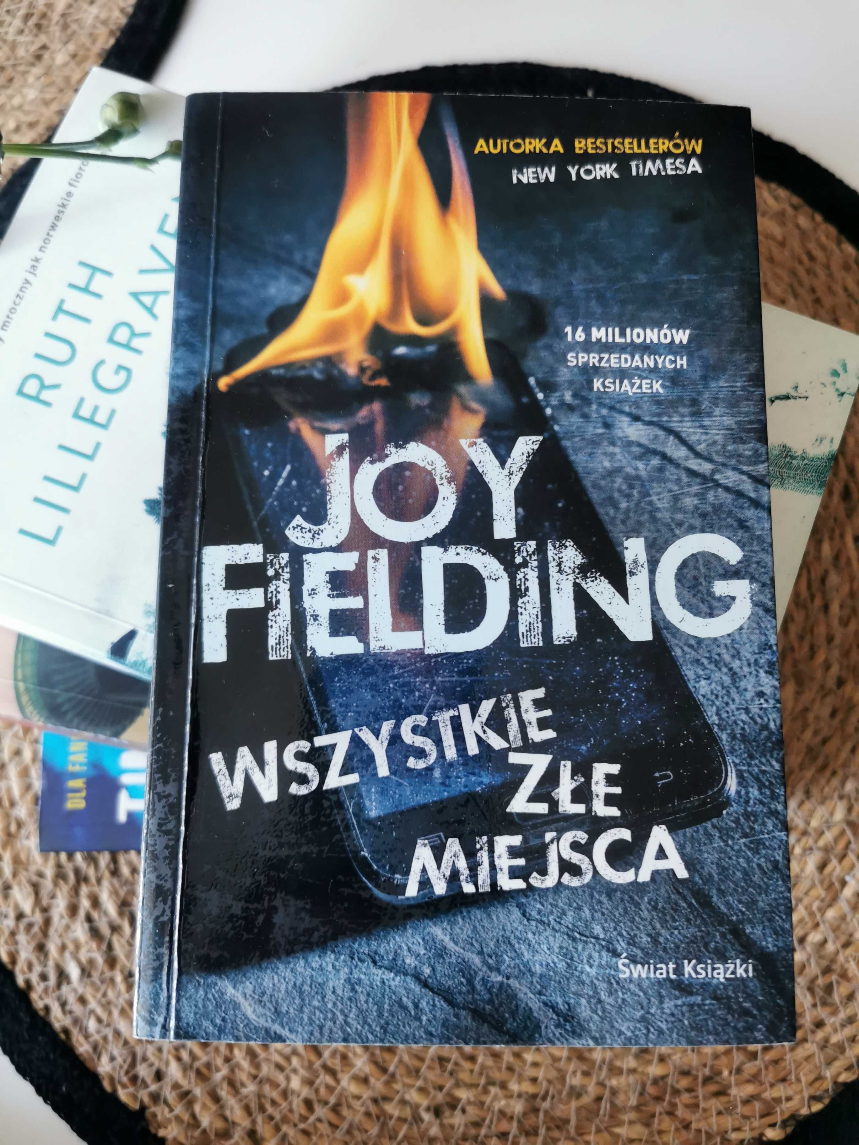 Zestaw książek thriller kryminał Joy Fielding Tom Weaver