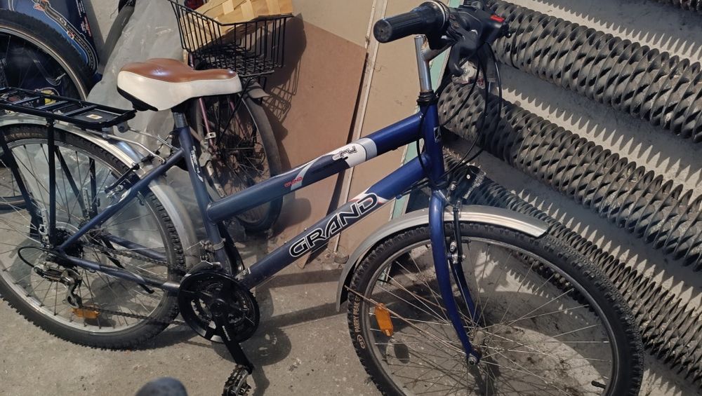 Rower damski grand 26 cali z koszykiem