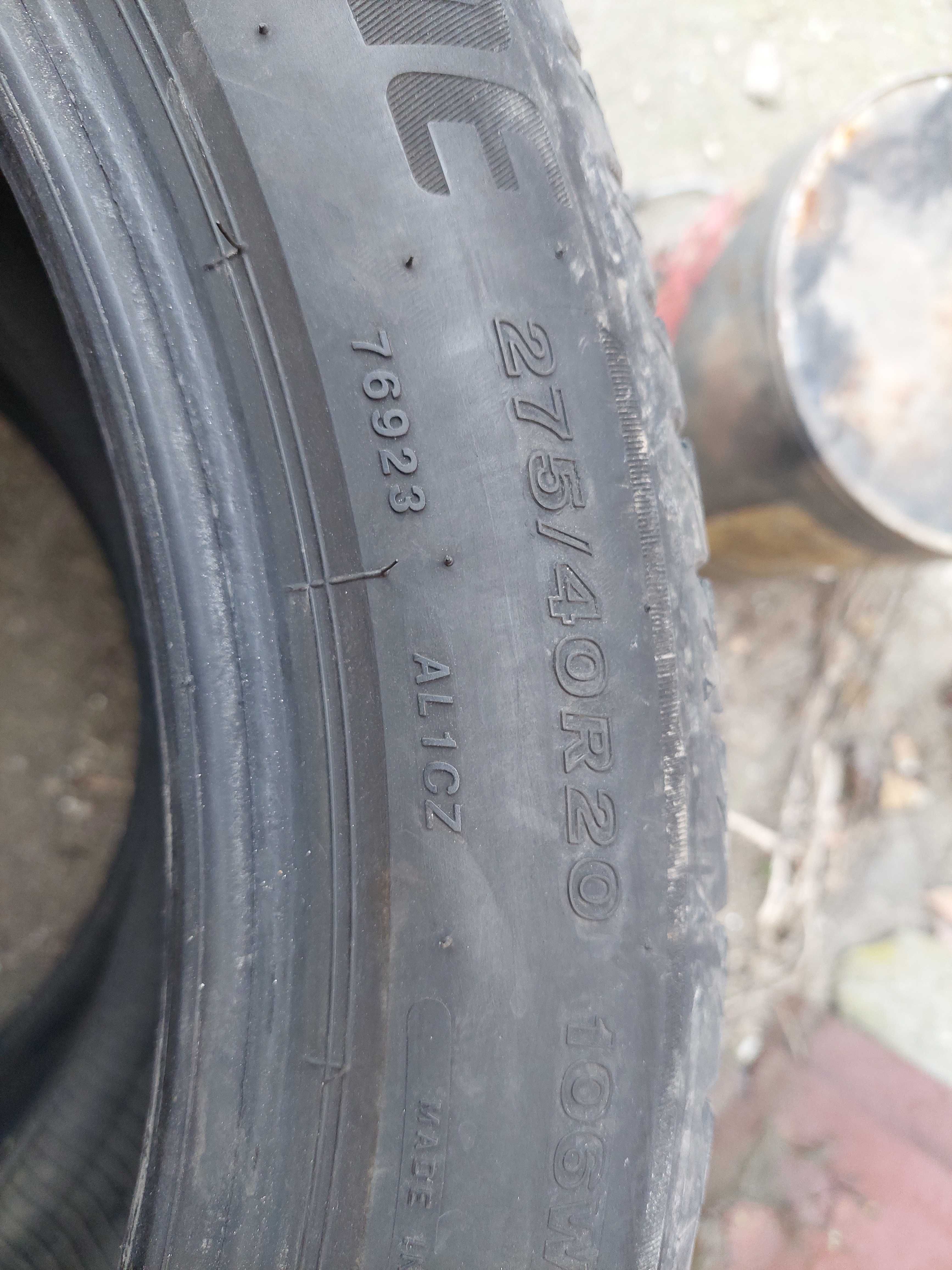 колеса 275/40/20 PIRELLI