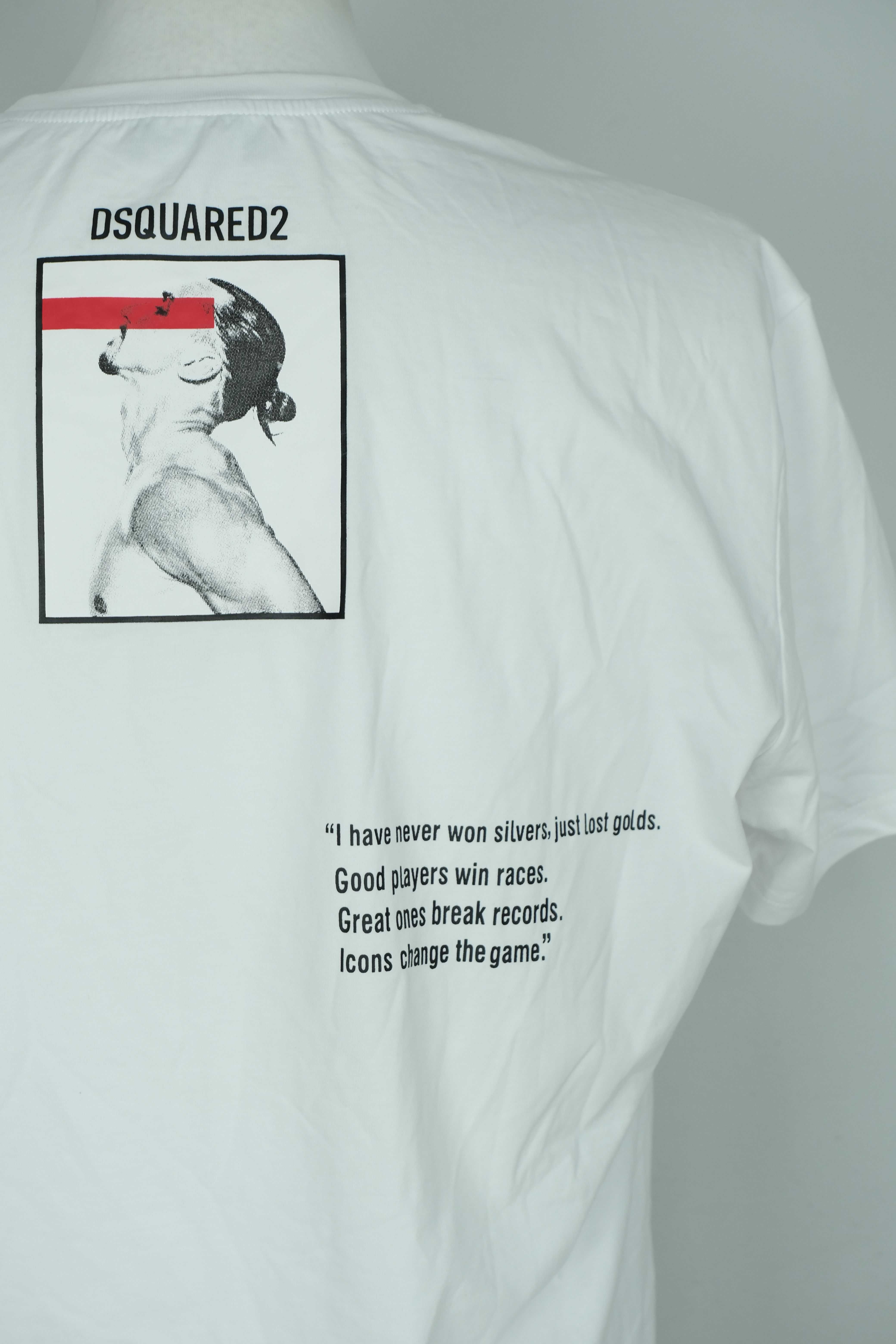 Dsquared2 Zlatan Ibrahimovic ICON T-shirt męski r XXL nowy