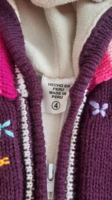 Sweterki peruwiańskie 2-3 lata