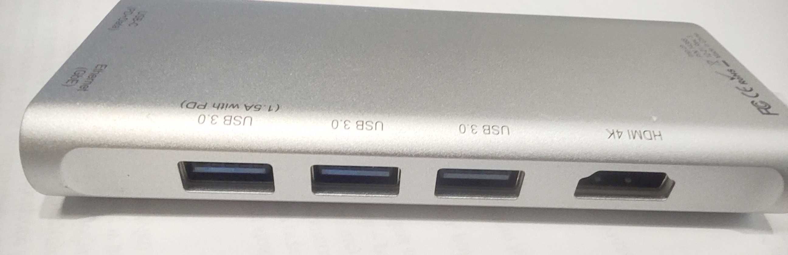 LMP mini dock 8w1 Apple stacja dokująca USB HDMI SD