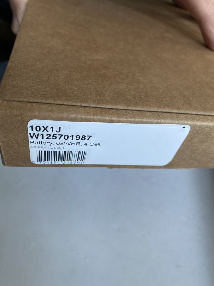 Нова оригинальна батарея Dell Latitude 5401 5501 5510 Precision 3550