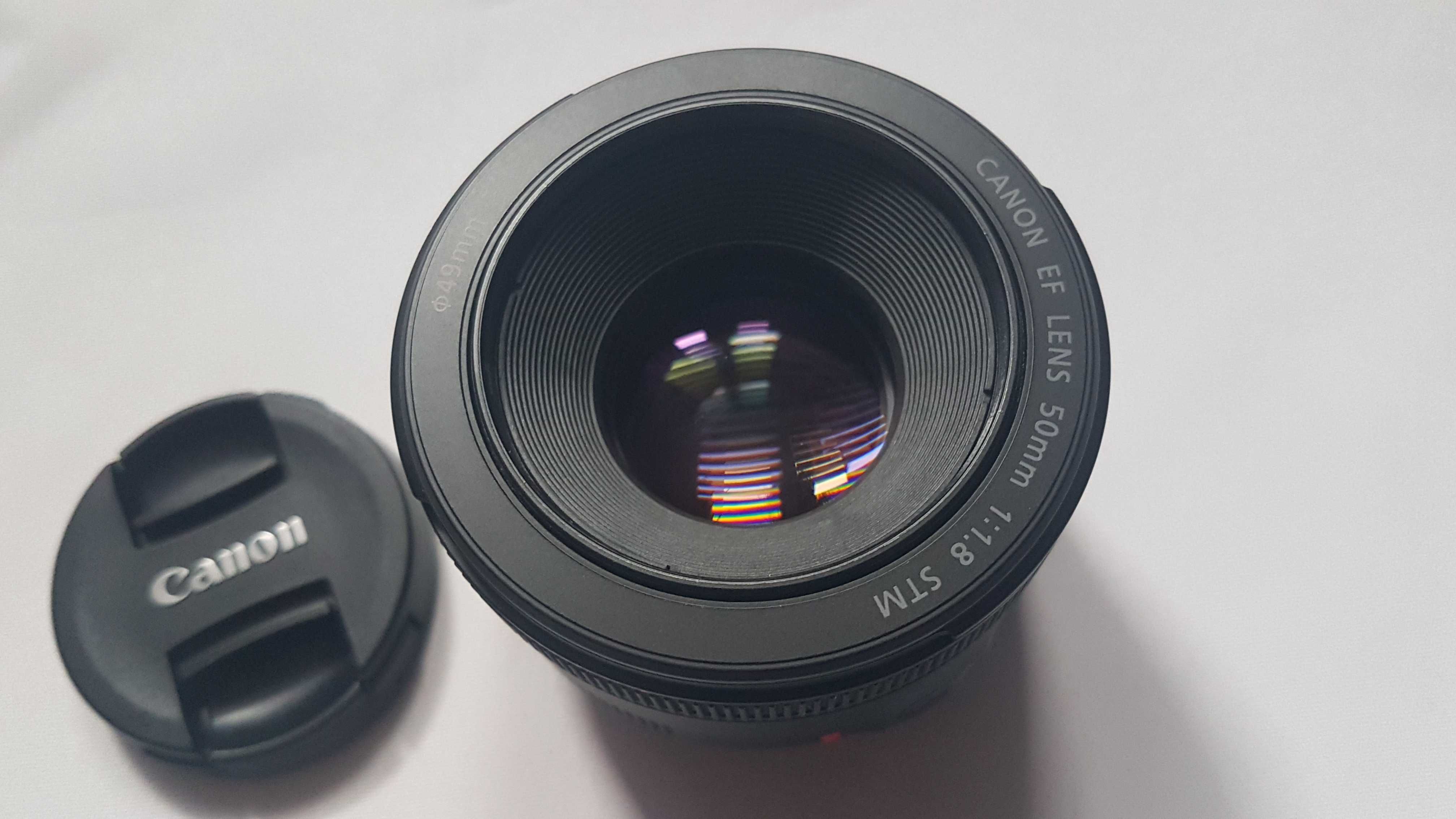 Canon EF 50mm f/1.8 STM Idealny Wysyłka w cenie