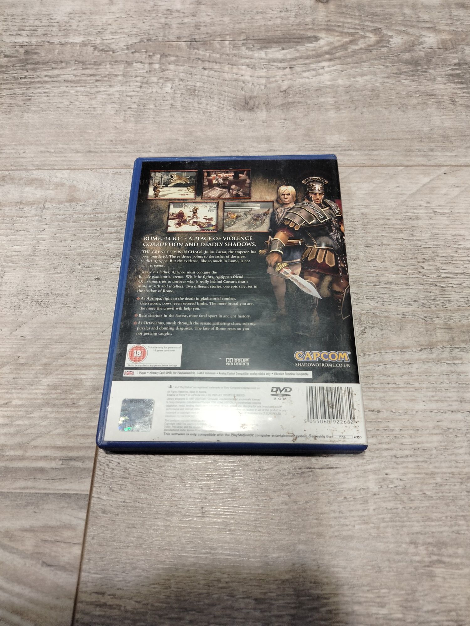 Gra shadow of Rome ps2