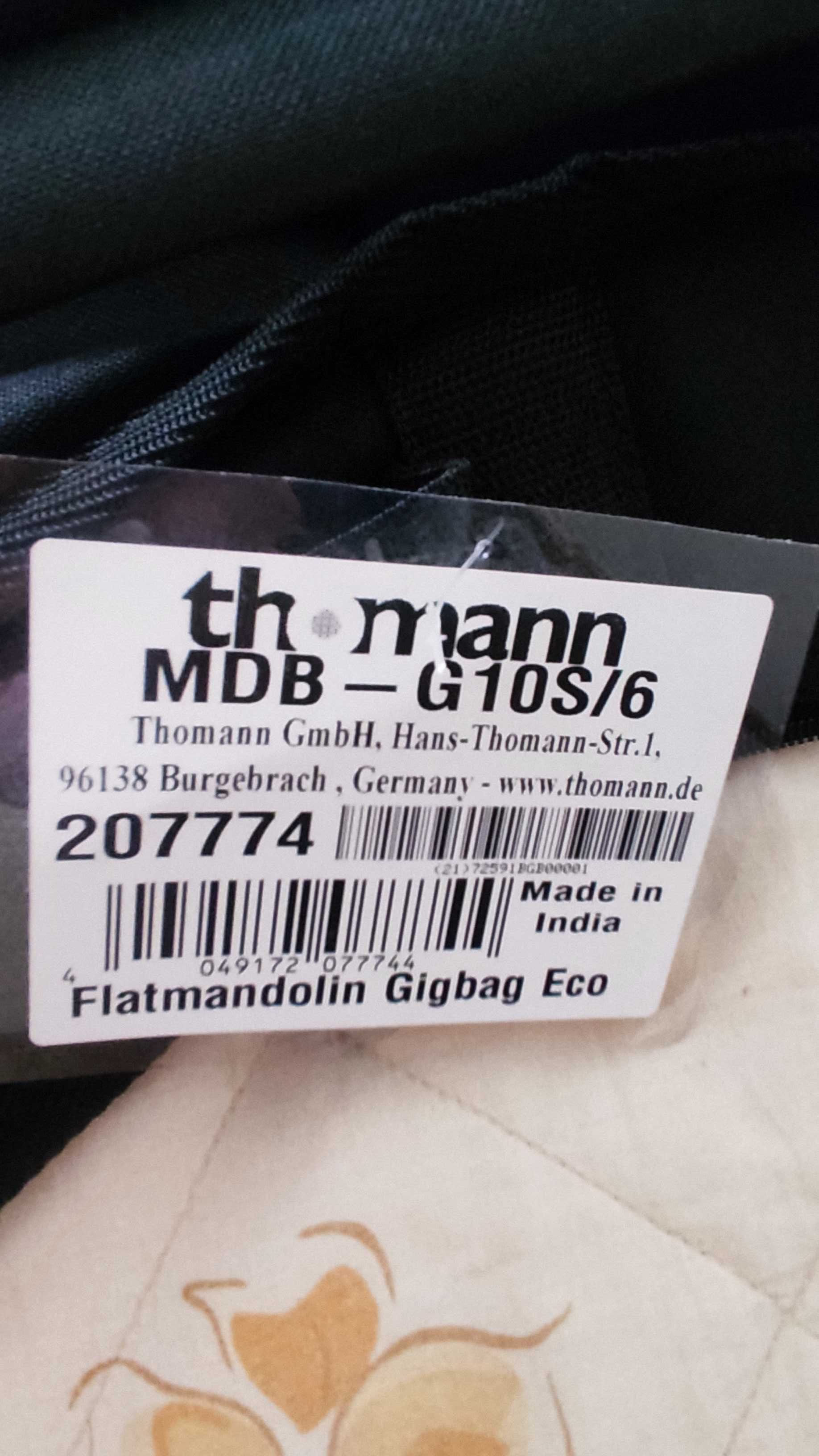 Pokrowiec na Mandolinę GigBag Eco Thomann NOWY