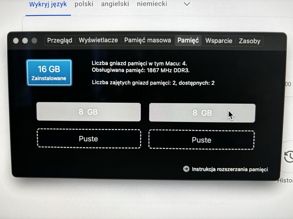 iMac 27” 5K 16GB 2TB - brak uszkodzeń