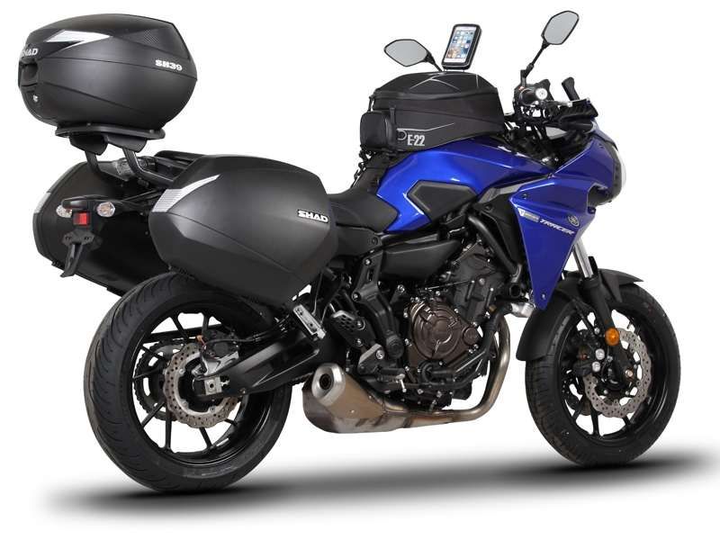 Suporte de malas laterais Yamaha MT-07 Tracer