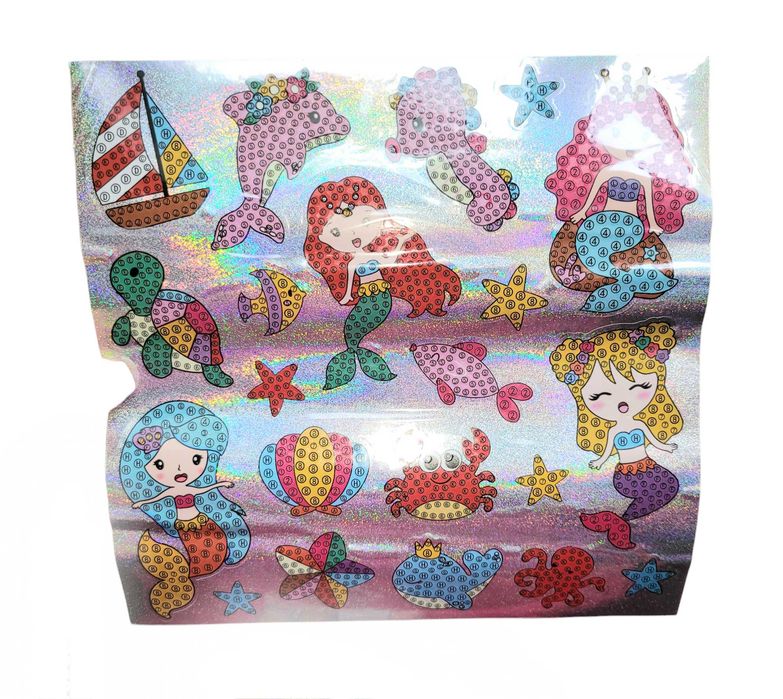 Nowa mozaika diamentowa Haft Zestaw Naklejki na telefon #442