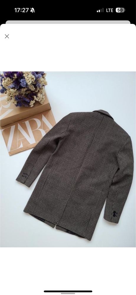 Піджак zara вовна