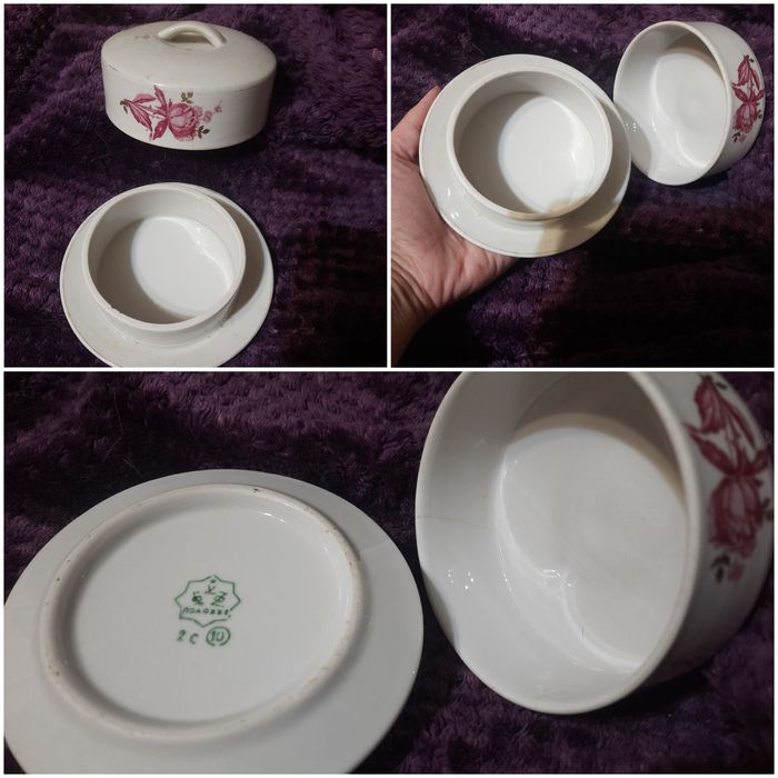 Чехия Богемия ваза заварник бокал чашка с ситечком барановка