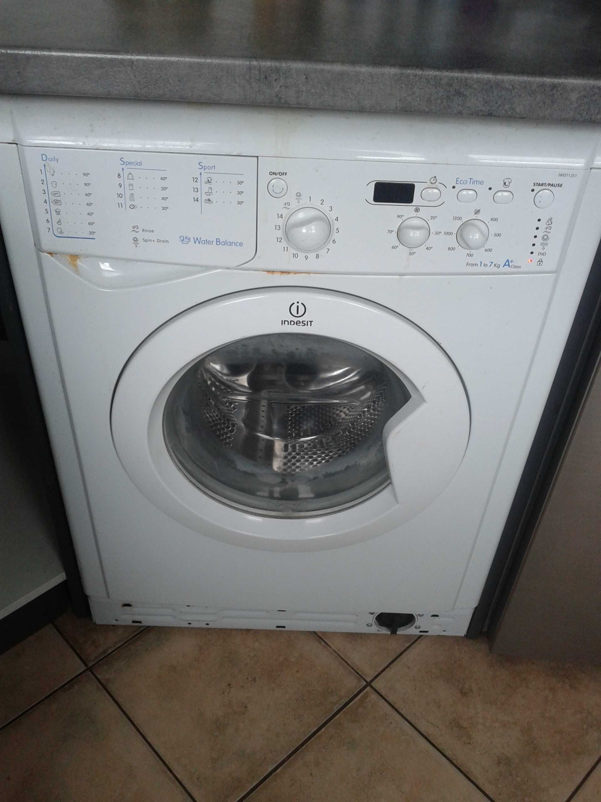 Silnik elektro zamek do pralki Indesit IWD 71251