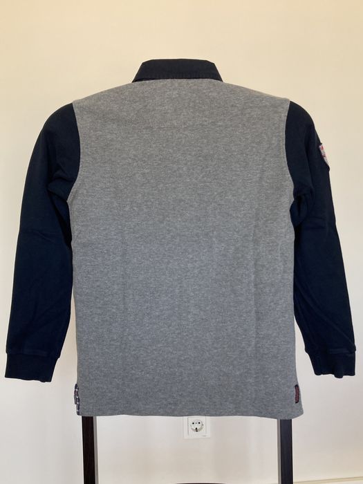 Polo Lion of Porches de manga comprida, para 13-14 anos