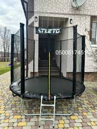 Дитячі батути  ATLETO , Sky Jump з драбинкою 183см 252см 312см