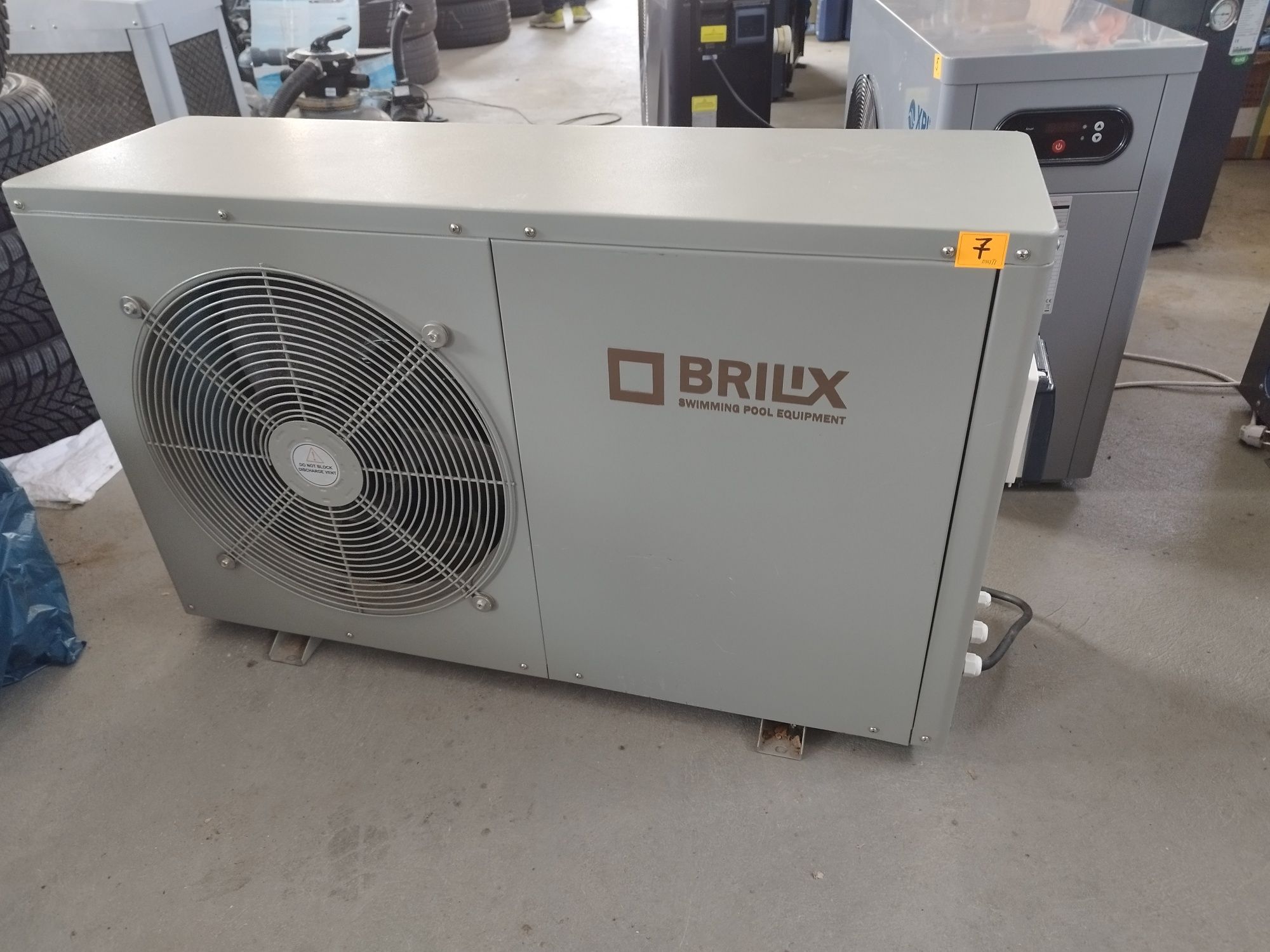 Тепловий насос для басейна Brilux 12kw підігрів басейну