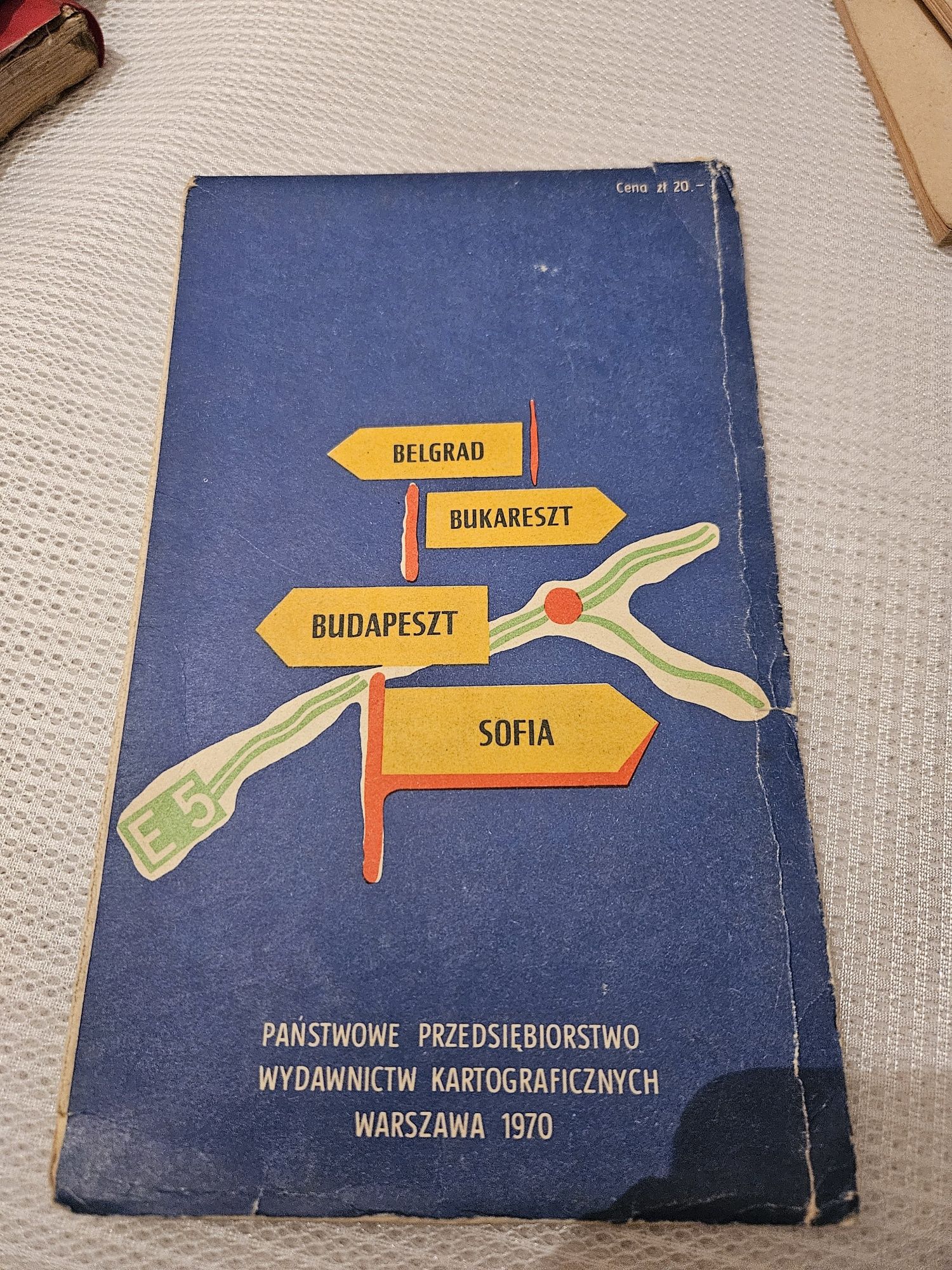 Mapa samochodowa Europy prl południowo wschodniej